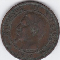 4001j: Frankreich 1854 Napoleon III. 5 Centimes In Guter Qualität - 5 Centimes