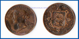JERSEY 1866  VICTORIA 1/26 Th.  SHILLING BRONZE  FINE CONDITION PLEASE SEE SCAN - Jersey