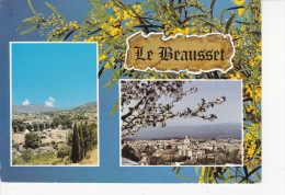 LE BEAUSSET (83-Var) 2 Vues, Mimosa, Ed. Azur Riviera 1995 - Le Beausset