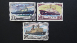 Soviet Union - 1978 - Mi: 4804, 4806, 4809 (o) - Look Scan - Schiffe