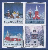Sweden 2002 Facit # 2344-2347. Christmas Post - International Christmas Mail, MNH (**) - Ungebraucht