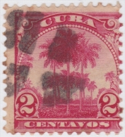 1905-84 CUBA REPUBLICA. 1905. Ed.177. 2c PALMITAS. FANCY CANCEL. - Gebruikt