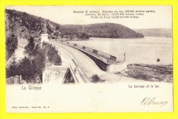 * Gileppe (Liège - Luik - La Wallonie) * (Nels, Série 98, Nr 2) Barrage Et Le Lac, Stuwdam, Lion, Pont, Rare, CPA - Gileppe (Barrage)