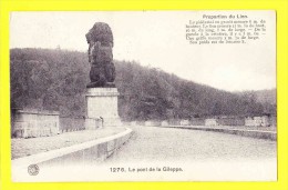 * Gileppe (Liège - Luik - La Wallonie) * (G. Hermans, Nr 1276) Le Pont De La Gileppe, Lion, Stuwdam, Barrage, TOP - Gileppe (Barrage)