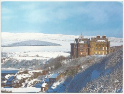 Scotland, Culzean Castle Ayrshire - Winter Landscapes, Schloss, Chateau, Maxi Greetings Card - Ayrshire