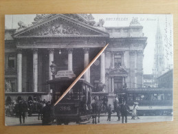 BRUXELLES - LA BOURSE - TRAM 386 - TRAM 924 - Public Transport (surface)