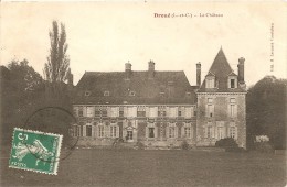 Cpa Droue Le Chateau - Droue