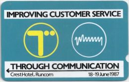 UK - Demo GPT Plessey Crest Hotel Runcorn - Improving Customer Service, 500ex - Emissioni Imprese