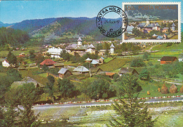 MONASTERY, VATRA MOLDOVITEI, CM, MAXICARD, CARTES MAXIMUM, 1979, ROMANIA - Abbeys & Monasteries