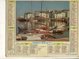 CALENDRIER  DES POSTES   1979 Belle Isle En Mer (56) Et Seix (09) - Formato Grande : 1971-80