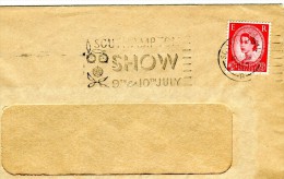 Great Britain- Thematic Philately- Cover W/ Advertising "Southampton Show" Pmrk, Posted From Southampton [19.3.1965] - Marcophilie