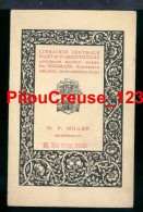 75 - PARIS 13ème  Arrdt. - " Carte Librairie Centrale D'Art Architecture Anc. Maison Morel - Représentant M.P. MILLER " - Imprimerie & Papeterie