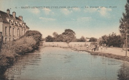 ( CPA 78 )  SAINT-ARNOULT  /  La Piscine Et La Plage - - St. Arnoult En Yvelines