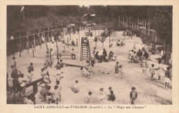 ( CPA 78 )  SAINT-ARNOULT-EN-YVELINES  /  La "Plage Aux Champs"  - - St. Arnoult En Yvelines