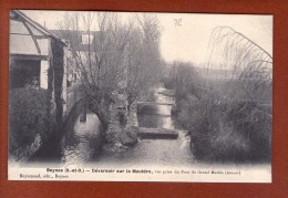 1 Cpa  Beynes Déversoir Sur La Mauldre, Vue Prise Du Pont Du Grand Moulin - Beynes