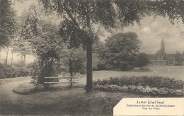 JUMET (CHEF-LIEU)  : Pensionnat Des Soeurs Notre Dame - Vue Du Parc - VARIANTE PEU COURANTE - Cachet De La Poste 1915 - Charleroi