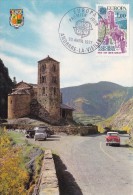 Andorre N°262 - Carte Maximum - Cartoline Maximum