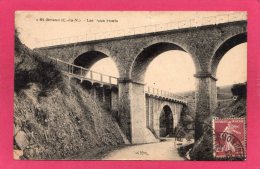 22 COTE-d'ARMOR ST-BRIEUC, Les Deux Ponts, 1925 - Saint-Brieuc