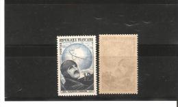 FRANCE   VARIETES N°907  NEUF ** PAPIER CARTON RECTO VERSO      DE  1951 - Unused Stamps