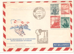 Carta Entero Postal Con Matasellos Bruck 1955 - Par Ballon