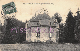 46 - GRUGNAC -  Le Château  - 2 Scans - Sousceyrac