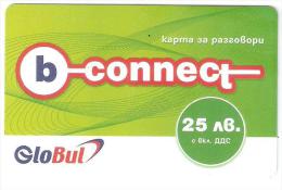 Bulgaria-b-connect By GloBul Prepaid Card 25 Lev,test Card - Bulgarien