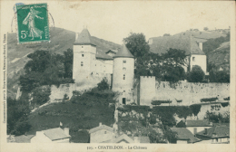 63 CHATELDON / Le Château / - Chateldon