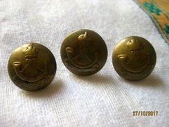 Ethiopia Boutons Des King African Rifles (campagne 1941) - Buttons