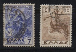 P840.-. GREECE / GRECIA . 1935.-. SCOTT #: C25-C26 .-. USED-  CV : US$ 10.00 - Usati