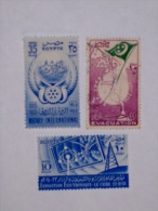 ÉGYPTE / EGYPT  1953-5   LOT# 10 - Oblitérés