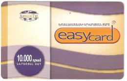 Armenia-easy-card Prepaid Card 10.000 Dram,test Card - Armenië