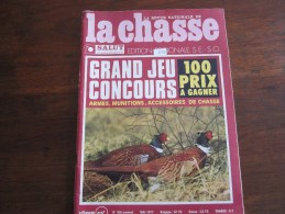 LA REVUE NATIONALE DE LA CHASSE ARMES MUNITIONS DE CHASSE  N 356 MAI 1977 - Chasse & Pêche