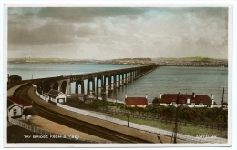 TAY BRIDGE FROM SOUTH - Angus