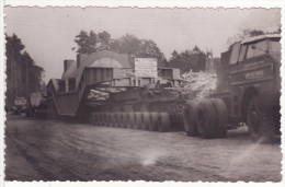 Carte Postale Photo TRANSPORT-CAMION-POIDS LOURDS-STATOR-Belfort-Carling-ALSTHOM-Transport Gary De Favies 170 Tonnes - Camión & Camioneta