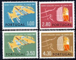 !										■■■■■ds■■ Portugal 1967 AF#1007-1010** Lisnave Set (x1625) - Ungebraucht