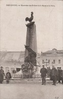 BAR LE DUC (Meuse) - Monument Des Enfants De La Meuse Et La Gare - Animée - Bar Le Duc