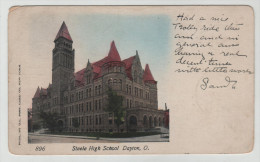 America USA United States Dayton Ohio Steele High School 1904 Post Card Postkarte POSTCARD - Dayton