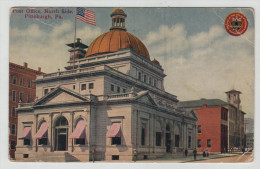 America USA United States Pittsburg Pennsylvania Post Office Post Card Postkarte POSTCARD - Pittsburgh