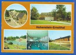 Deutschland; Hohenstein Ernstthal; Multibildkarte Mit Schwimmhalle; Altmarkt Bild2 - Hohenstein-Ernstthal