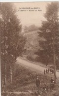 SAINT-HONORE LES BAINS (Nièvre) - Le Défend - Route Du Mont - Animée - Saint-Honoré-les-Bains