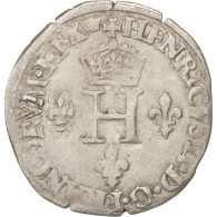 Monnaie, France, Demi Gros De Nesle, 1551, Paris, TB+, Argent, Sombart:4458 - 1547-1559 Heinrich II.