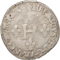 Monnaie, France, Demi Gros De Nesle, 1551, Paris, TB, Argent, Sombart:4458 - 1547-1559 Heinrich II.