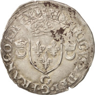 Monnaie, France, Douzain Aux Croissants, 1550, Poitiers, TTB, Billon - 1547-1559 Hendrik II