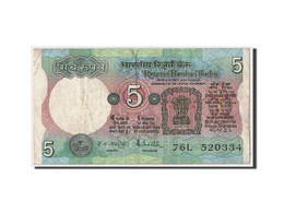 Billet, India, 5 Rupees, Undated (1975), Undated, KM:80a, TB+ - Inde