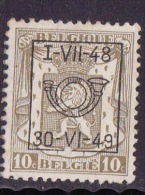 België Typo 582 - Typo Precancels 1936-51 (Small Seal Of The State)