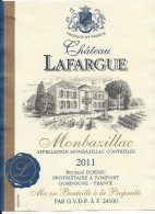 Chateau Lafargue 2011 - Monbazillac