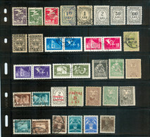 Romania Servizio Lot 31 Different Cancelled/mint/used - Officials