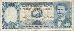 500 Pesos Bolivianos 1981 - Bolivië