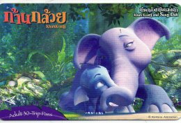 BD Animation éléphant Elephant Elefant Animal  Carte Indonésie Card B 504 - Indonesia