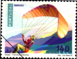 SPORTS-PARAGLIDING-SPECIMEN-PORTUGAL-1997-MNH-B9-14 - Parachutisme